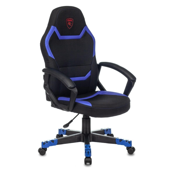Кресло компьютерное игровое Бюрократ Zombie 10 Black Blue