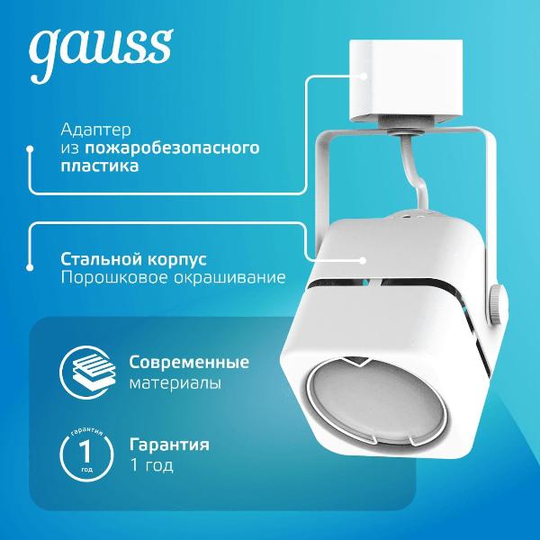 Изображение товара Трековый светильник Gauss TR010