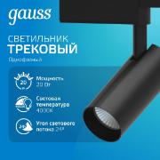 Изображение товара Трековый светильник Gauss TR069