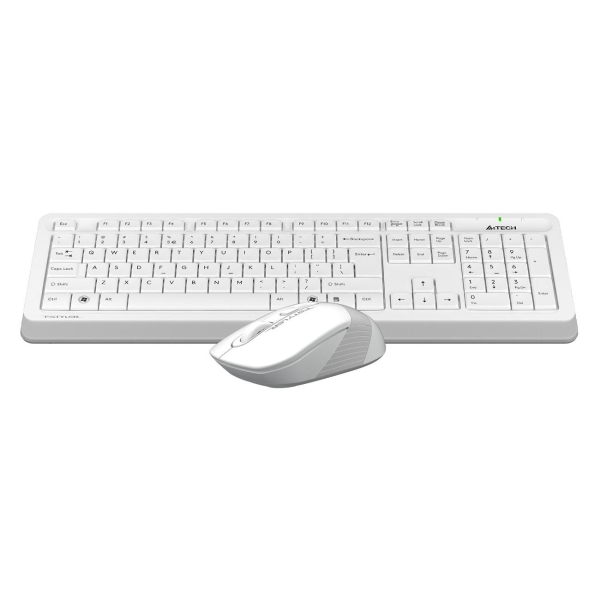 Комплект клавиатура+мышь A4Tech Fstyler FG1010S White