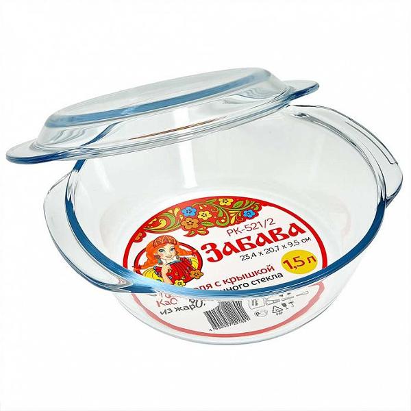 Изображение товара Форма для выпекания (стекло) Забава РК-521/2