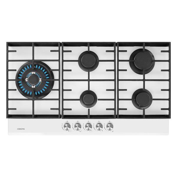 Изображение товара Встраиваемая газовая панель независимая Hiberg VM 9055 W