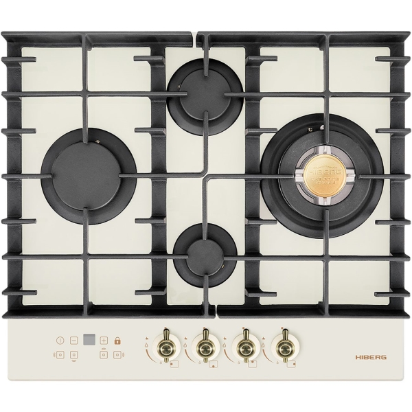 Изображение товара Встраиваемая газовая панель независимая Hiberg VM 6145 RY