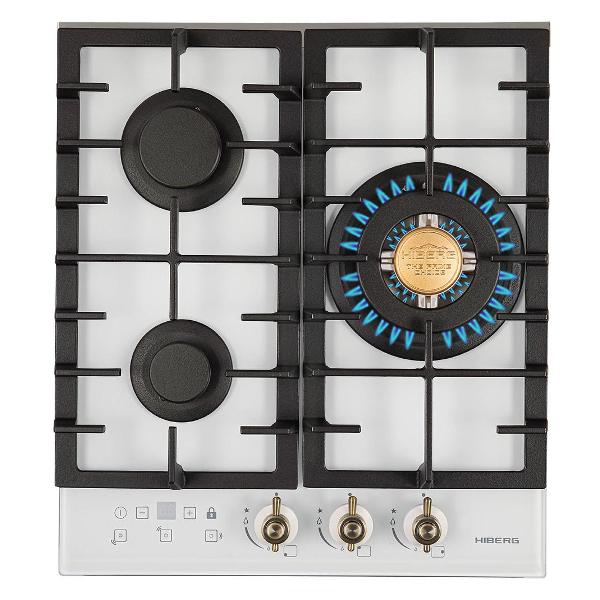 Изображение товара Встраиваемая газовая панель независимая Hiberg VM 4535 W
