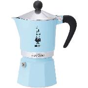 Изображение товара Кофеварка гейзерная Bialetti Rainbow 5042 голубая