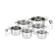 Изображение товара Набор кастрюль Fanhoff FH-52518 (12пр.) 2,1л/2,9л/2,9л/3,9л/6,5л/7,7л