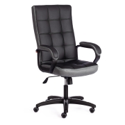 Изображение товара Кресло компьютерное Tetchair TRENDY (22) кож/зам/ткань Black/Grey