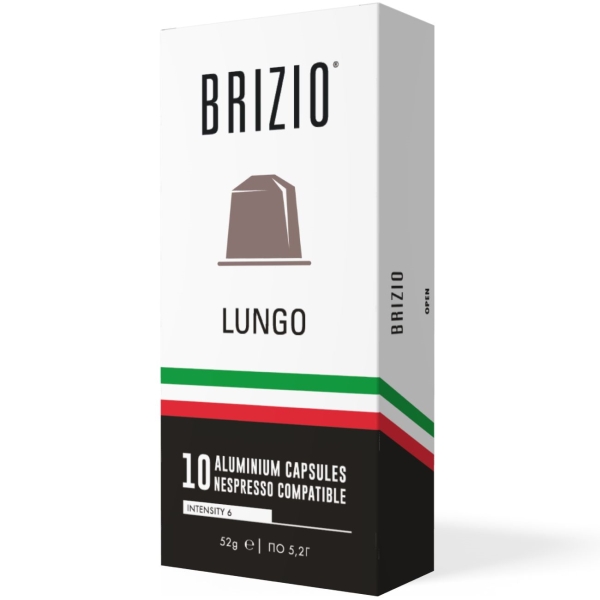 Изображение товара Кофе в капсулах Brizio Lungo 10 капсул
