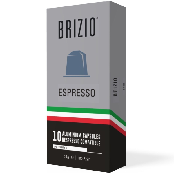 Изображение товара Кофе в капсулах Brizio Espresso Silver 10 капсул