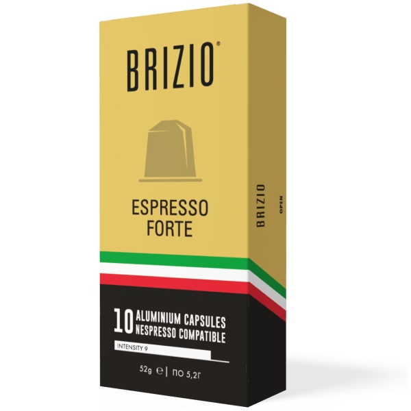 Изображение товара Кофе в капсулах Brizio Espresso Gold 10 капсул