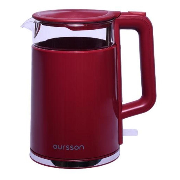 Изображение товара Электрочайник Oursson EK1732W/DC красный
