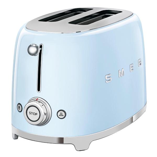 Изображение товара Тостер Smeg TSF01PBEU пастельно-голубой