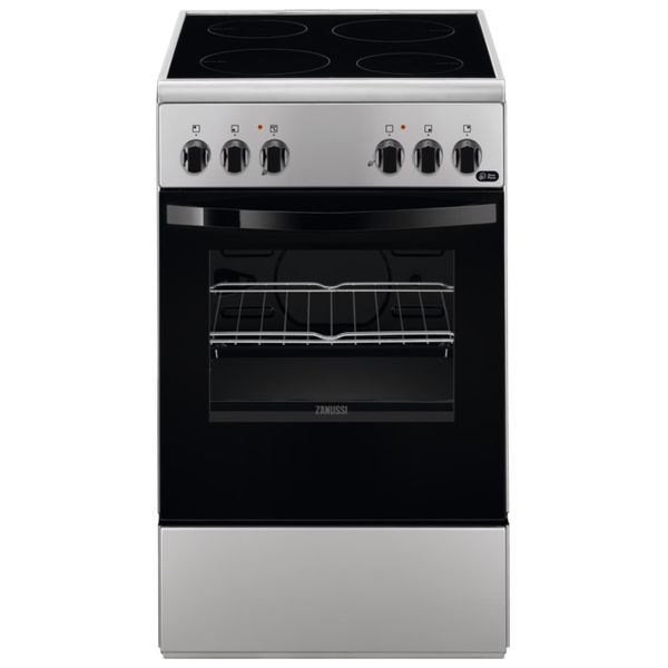 фото Электрическая плита 50-55 см zanussi zcv 955001 s