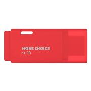 Изображение товара Флэш диск USB More Choice 64GB MF64 Red