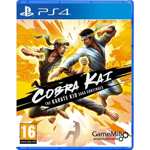 PS4 игра GameMill Entertainme Cobra Kai:The Karate Kid Saga Continues СИ