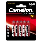Изображение товара Батарейка алкалиновая (щелочная) Camelion AAA BL10 LR03