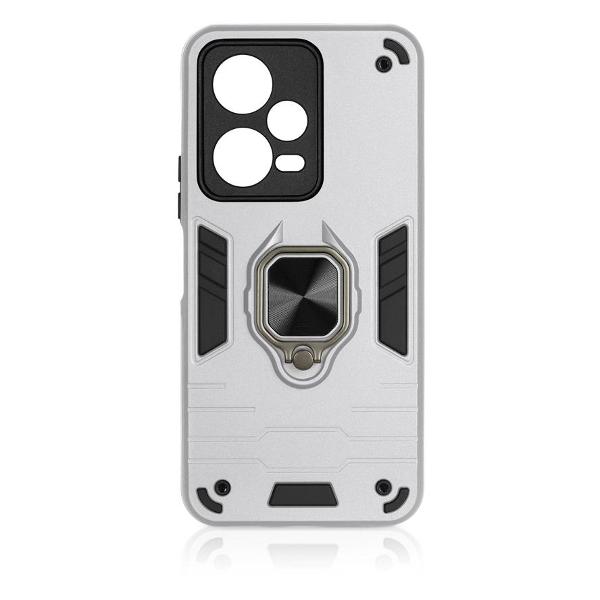 Изображение товара Чехол DF Xiaomi Redmi Note 12 Pro+ (5G) DF xiArmor-04 (silver)