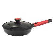 Изображение товара Сковорода со съёмной ручкой и крышкой 24см Nadoba Gusta