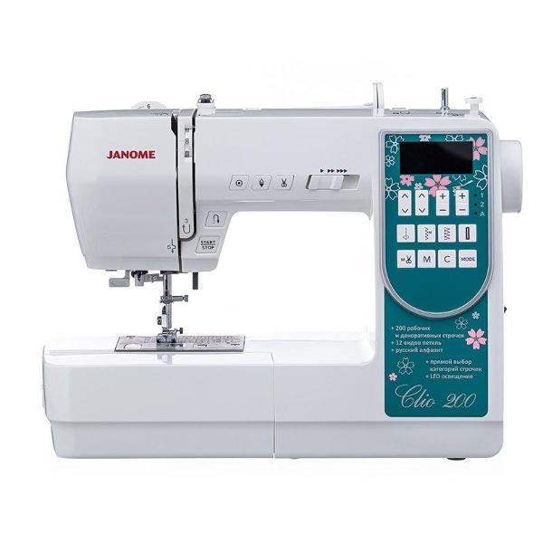 Изображение товара Швейная машина Janome Clio 200