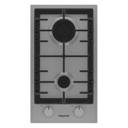 Изображение товара Встраиваемая газовая панель независимая Hotpoint HGMT 321 IX нержавеющая сталь