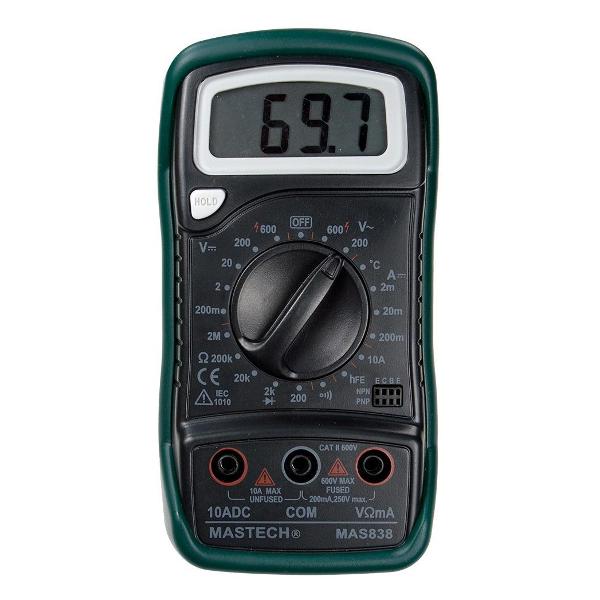 Мультиметр MASTECH MAS838