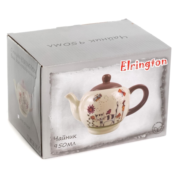 Изображение товара Чайник заварочный Elrington ПОЛОСАТЫЙ КОТ 207-07009