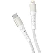 Изображение товара Дата-кабель Deppa Armor USB-C-Lightning 1м белый (72517)