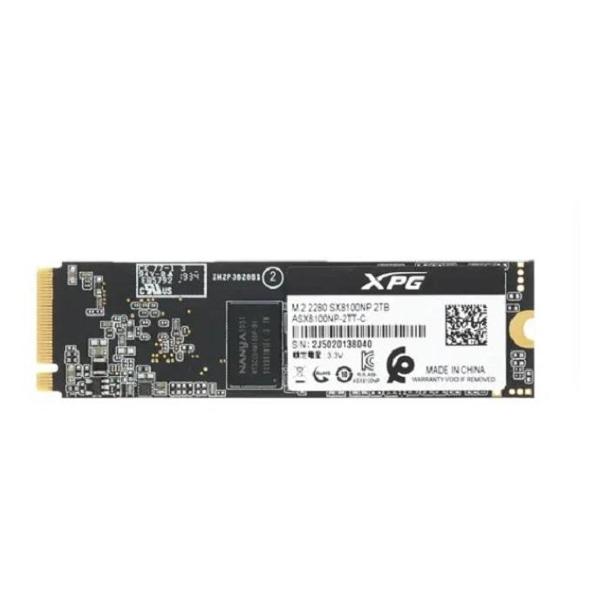 Купить Жесткий диск SSD ADATA 2Tb XPG SX8100 (ASX8100NP-2TT-C) в