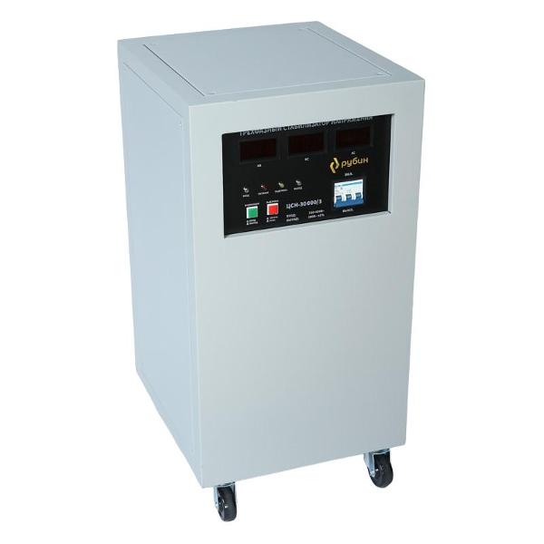 Изображение товара Стабилизатор напряжения Рубин ЦСН 30000