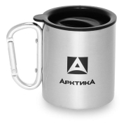 Изображение товара Термокружка Арктика 300мл, с карабином (801-300)