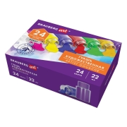 Изображение товара Гуашь Brauberg 192355 24 цветов