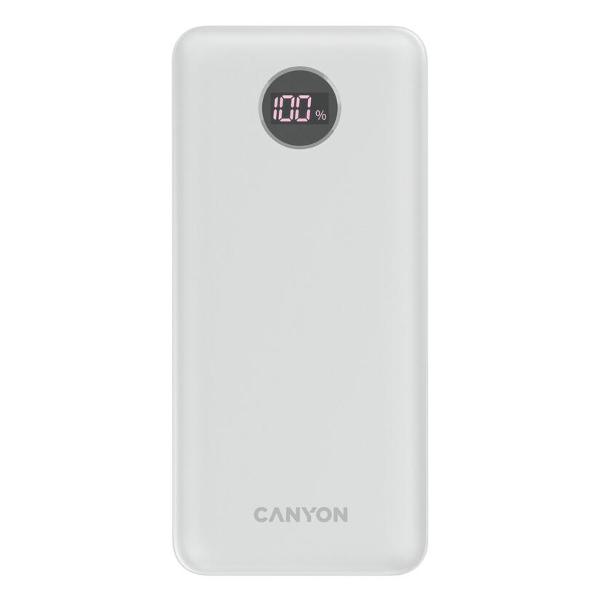 Внешний аккумулятор Canyon 20000 мАч (CNE-CPB2002W) White