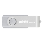 Изображение товара Флеш-диск Mirex Swivel 64GB USB3.0 Silver