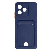 Изображение товара Чехол DF для Realme C53/C51 DF rmCardCase-11 (dark blue)