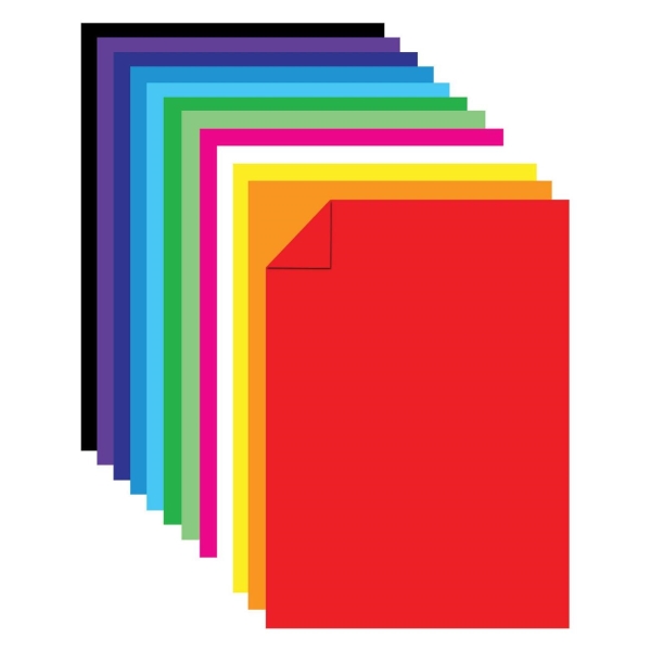 Изображение товара Цветная бумага А4 Юнландия 129877