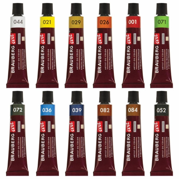 Изображение товара Краска Brauberg 191455 12 цветов
