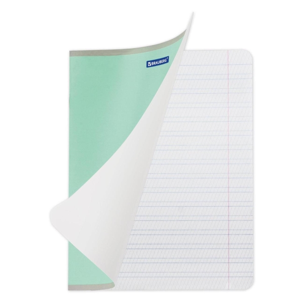 Изображение товара Тетрадь предметная Brauberg 880055 косая линия 12 л, 20 штук