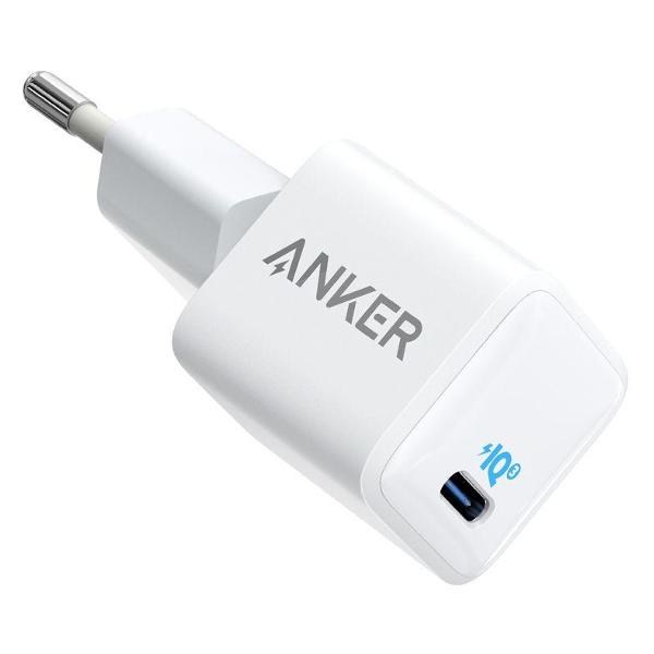 Сетевое зарядное устройство Anker PowerPort III Nano 20W A2633 White
