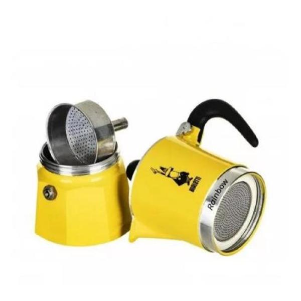 Изображение товара Кофеварка гейзерная Bialetti Rainbow 4982 желтая