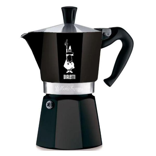 Изображение товара Кофеварка гейзерная Bialetti Express Color 4953 черная