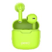 Изображение товара Наушники True Wireless Pero PTWS05G Green