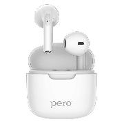 Изображение товара Наушники True Wireless Pero TWS05 Colorful White (PTWS05W)