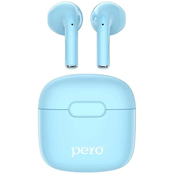 Изображение товара Наушники True Wireless Pero TWS05 Colorful Light Blue (PTWS05LB)