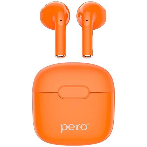 Изображение товара Наушники True Wireless Pero TWS05 Colorful Orange (PTWS05OR)