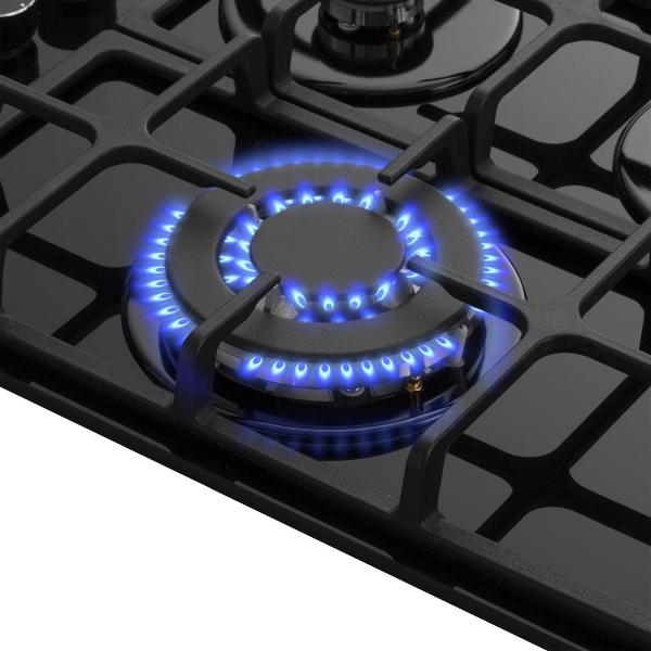 Изображение товара Встраиваемая газовая панель независимая MEFERI MGH604BK GLASS ULTRA