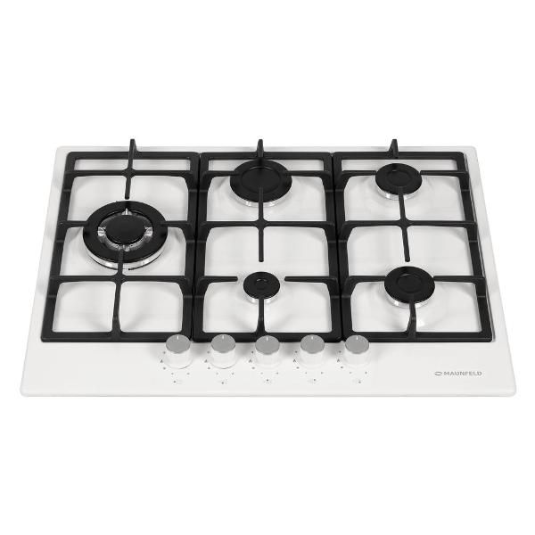 Изображение товара Встраиваемая газовая панель независимая Maunfeld EGHE.75.33CW\G белая