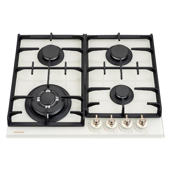 Изображение товара Встраиваемая газовая панель независимая Nordfrost HM 6042 RY Beige