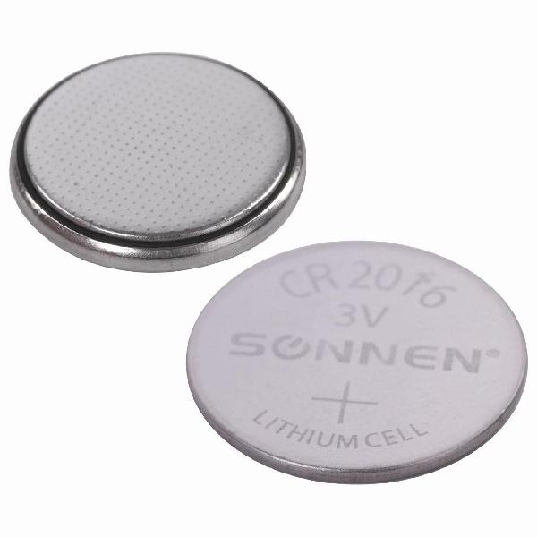 Изображение товара Батарейка алкалиновая (щелочная) Sonnen 451972 CR2016