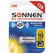 Изображение товара Батарейка алкалиновая (щелочная) Sonnen 451977 23A