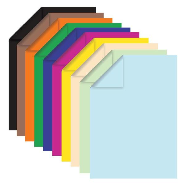 Изображение товара Цветная бумага А4 Brauberg 124715 100 листов